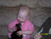 Kimberly and pup.jpg (77937 bytes)
